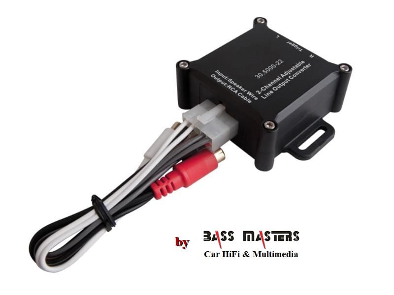 Premium High-Level Adapter 2-Kanal mit Remote