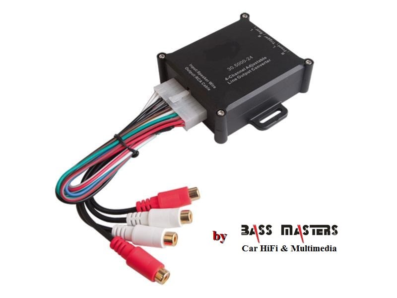 Premium High-Level Adapter - 4 Kanal mit Remote