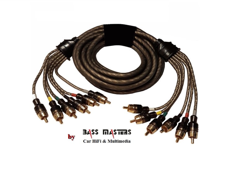 6 Kanal HIGH-Performance Cinchkabel 5M