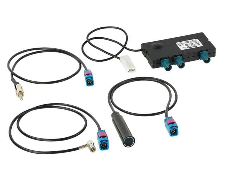 BM Aktiver Antennensplitter AM - FM/ DAB - DAB+ incl. DIN>DIN