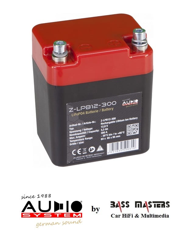 Audio System LiFePO-Batterie Z-LPB12-300