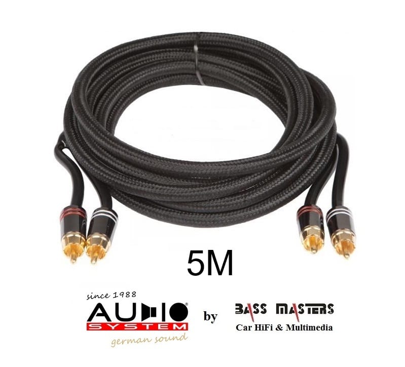 Audio System 2 Kanal Cinchkabel Z-PRO High-End 5m