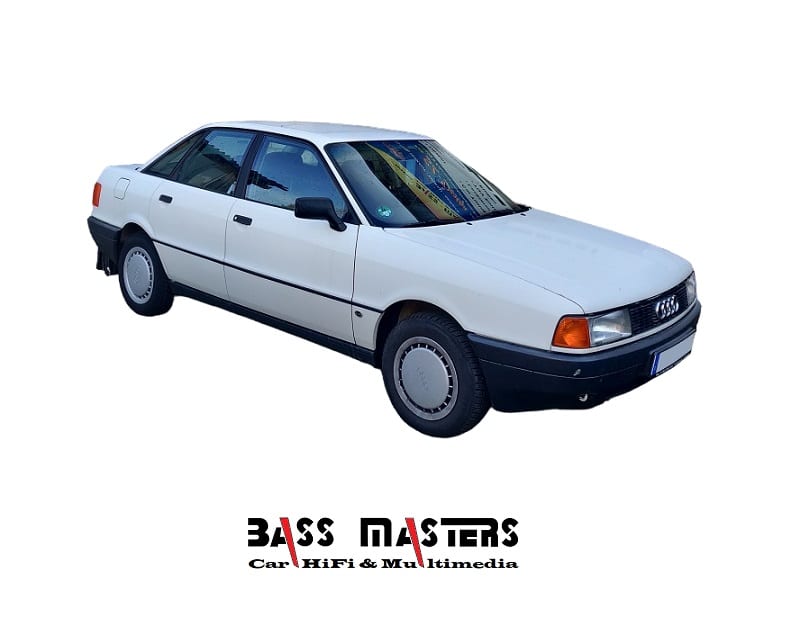 BASS MASTERS Soundsystem Audi 80 Typ B3 / 89