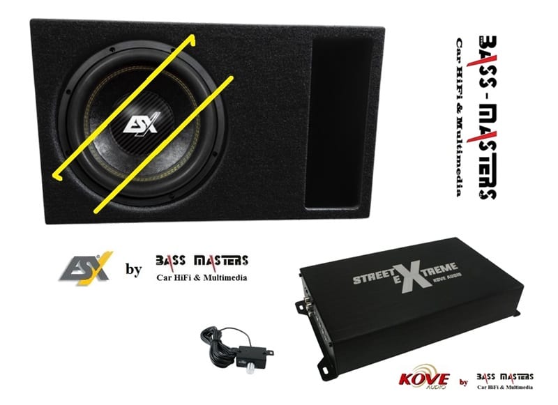 BASS MASTERS - ESX / Kove - Komplett Set