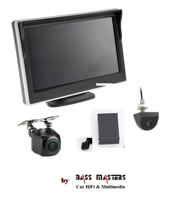 BM Kamerasystem Uni Front / Rückfahrkanera + TFT Monitor