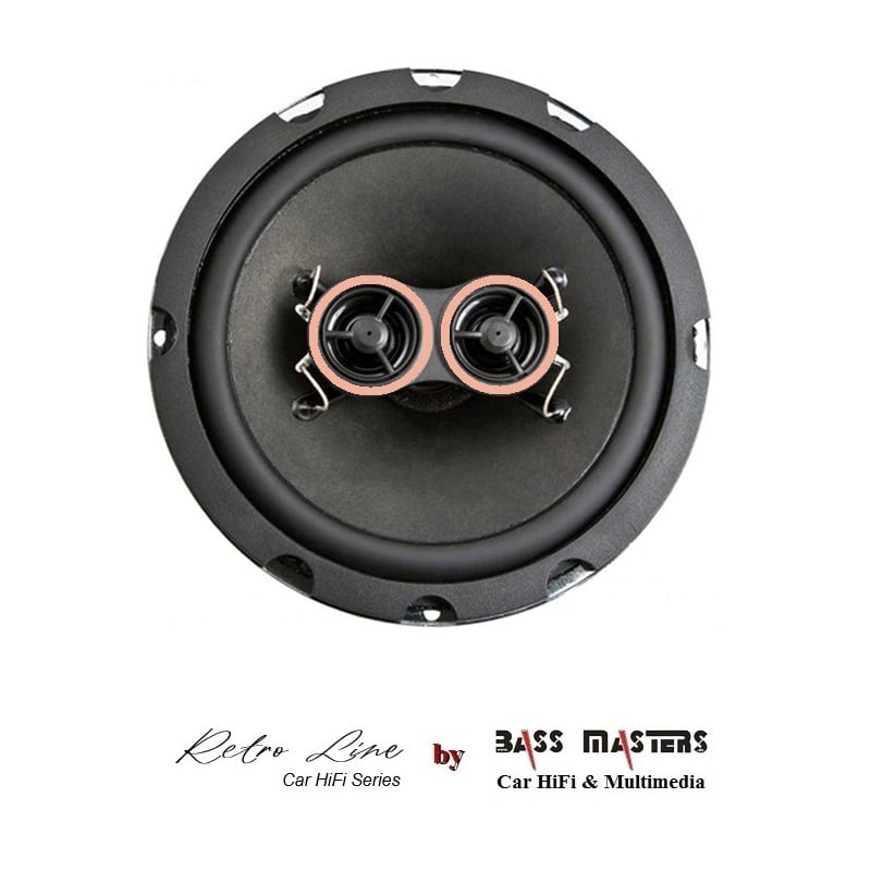 BASS MASTERS BM165.3RLDVCND - 2 Way Koax 165mm / 6.5"