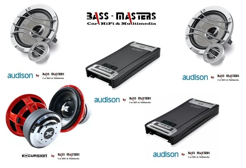 BASS MASTERS - Audison / Excursion - Komplett Set