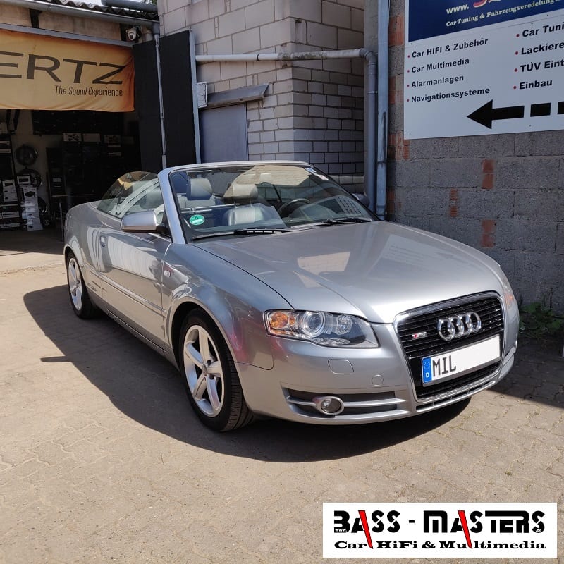 BASS MASTERS Soundsystem Audi A4 Cabrio