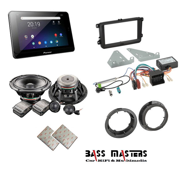 BASS MASTERS Komplett-Soundsystem Upgrade Skoda Fabia 5J