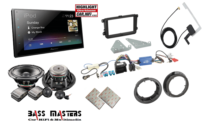 BASS MASTERS Komplett-Soundsystem Upgrade Seat