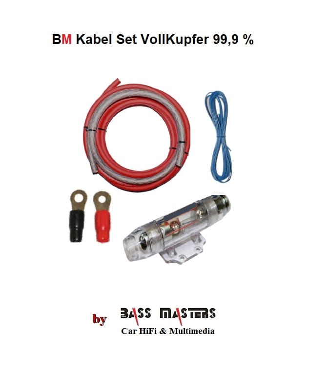 BM Kabel Set VollKupfer 99,9 % 35 m²