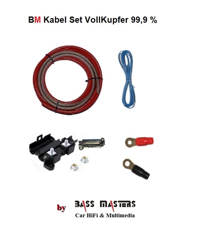 BM Kabel Set VollKupfer 99,9 % 6m²
