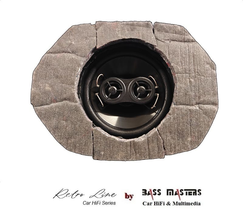 BM 2-Way Koaxial Frontsystem 130VWT3DS