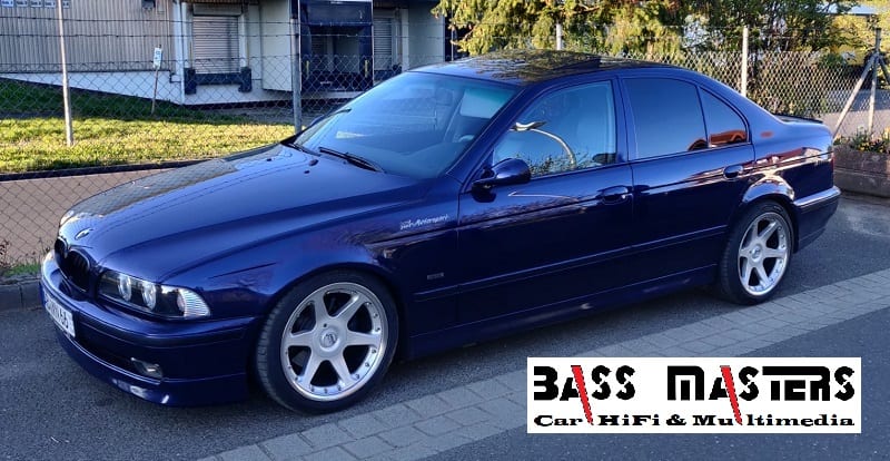 BASS MASTERS Soundsystem BMW 5er E39