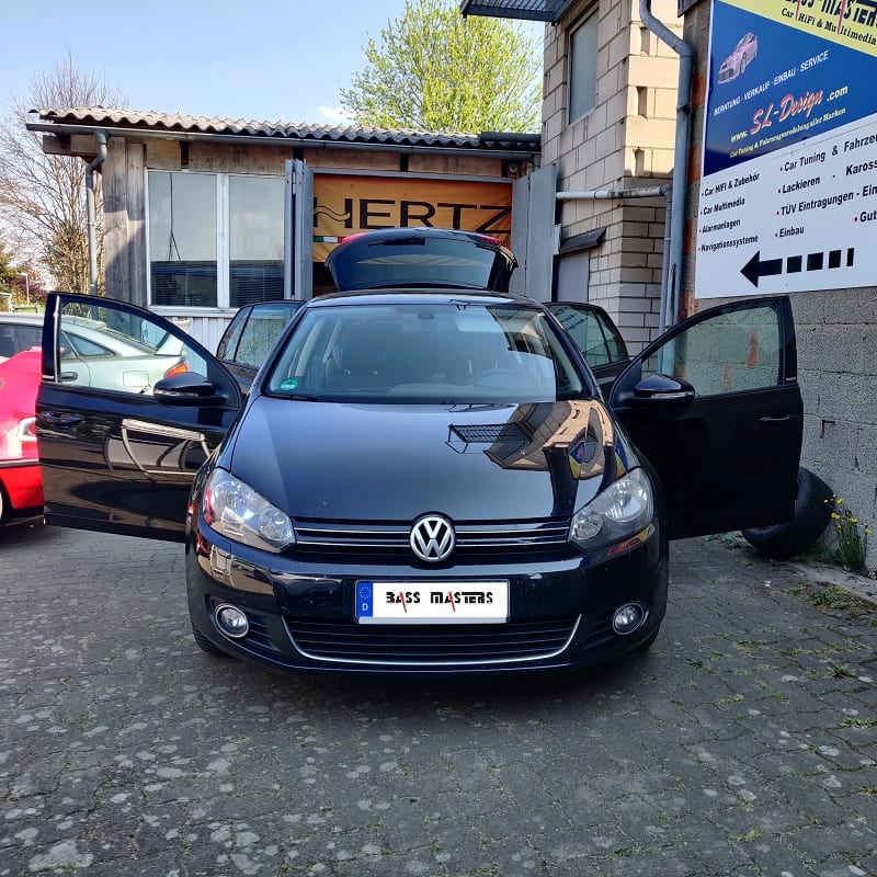BASS MASTERS Soundsystem VW Golf VI