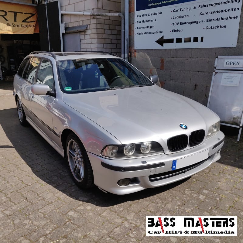 BASS MASTERS Soundsystem BMW 5er Typ 5D