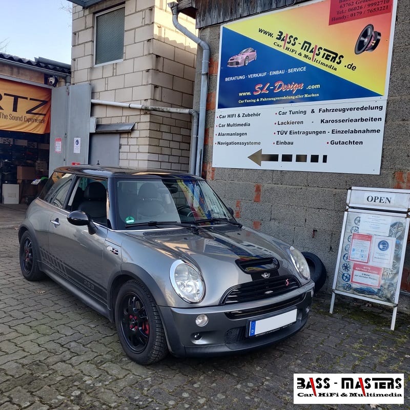 BASS MASTERS Soundsystem Mini Cooper S R53