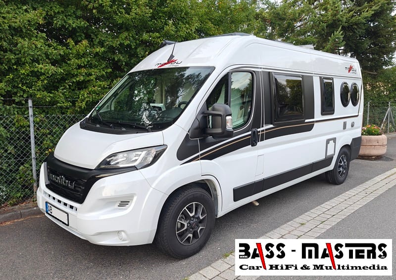 BASS MASTERS Soundsystem Basis Fiat Ducato Carthago Malibu