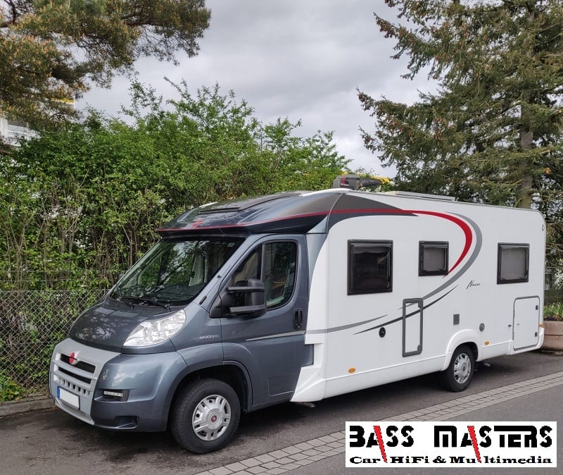 BASS MASTERS Soundsystem Basis Fiat Ducato Bürstner