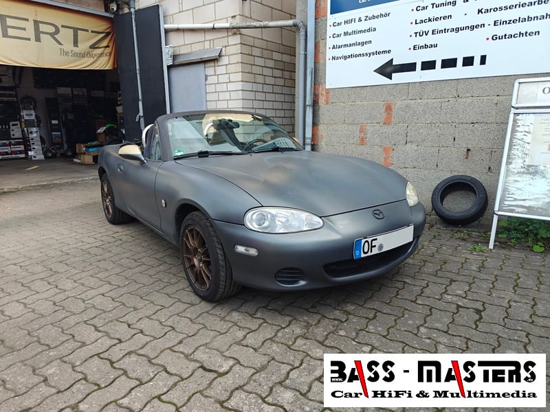 BASS MASTERS Soundsystem Mazda MX5 am