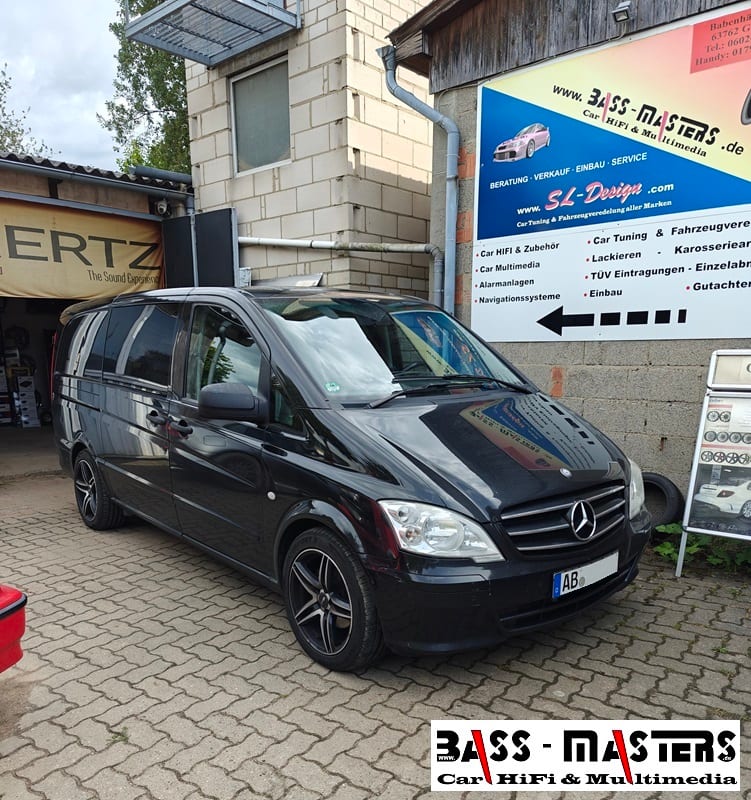 BASS MASTERS Soundsystem Mercedes Vito 639 / 4