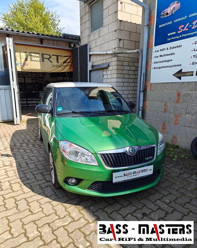 BASS MASTERS Soundsystem Skoda Fabia RS