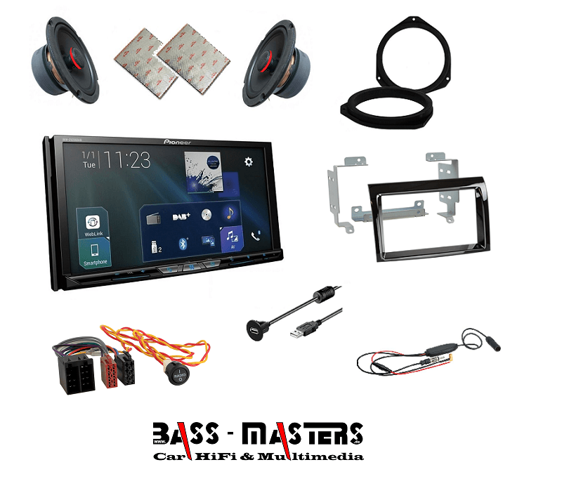 BASS MASTERS Soundsystem / Soundupgrade Basis Fiat Ducato 7 BS