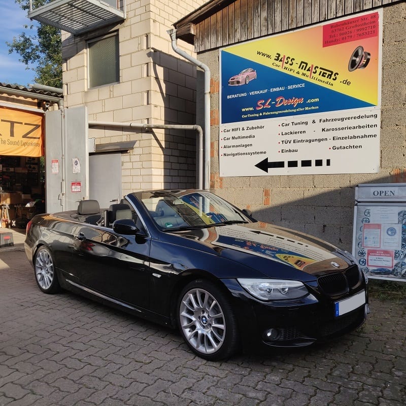 BM Front & Rückfahrkamera - System BMW 3er Cabrio E92