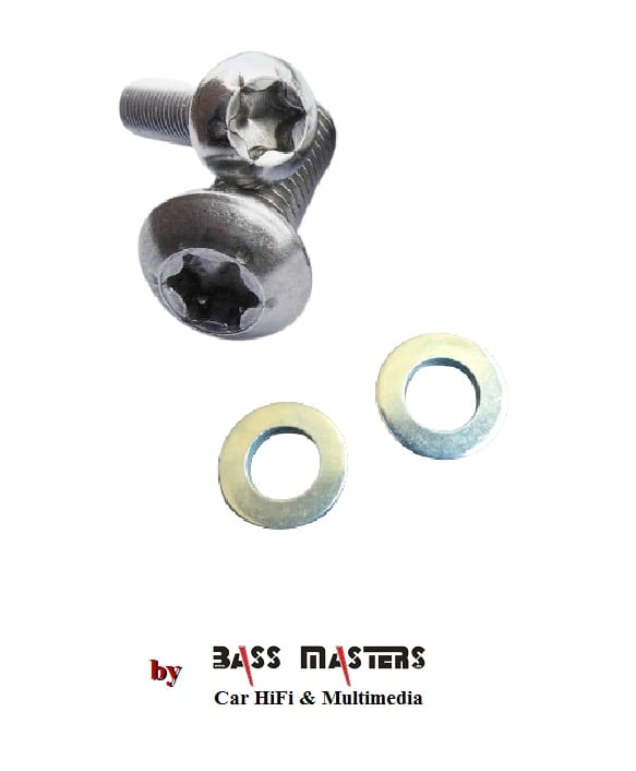 Batterieterminal Set Edelstahl Torx M8