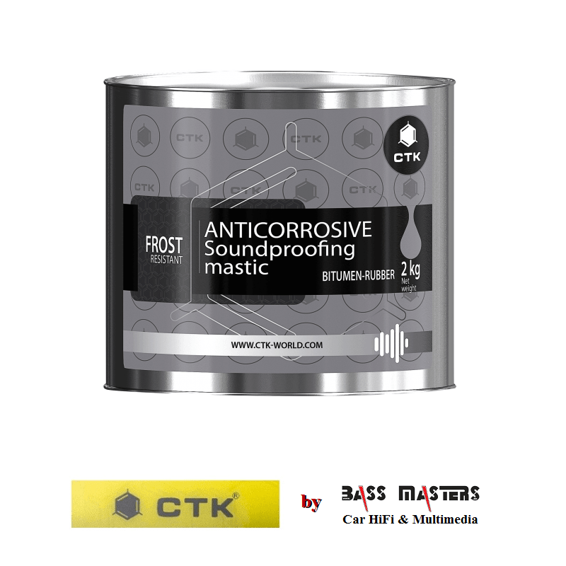 CTK Anticorrosive Soundproofing Mastic 2kg Dose