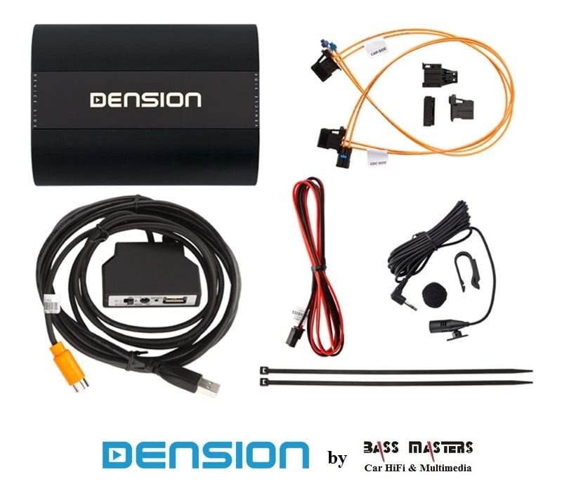 Dension Gateway 500S BT – Bluetooth/A2DP/USB/AUX - 2 FOT