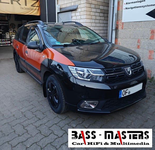 BASS MASTERS Soundsystem Dacia Logan