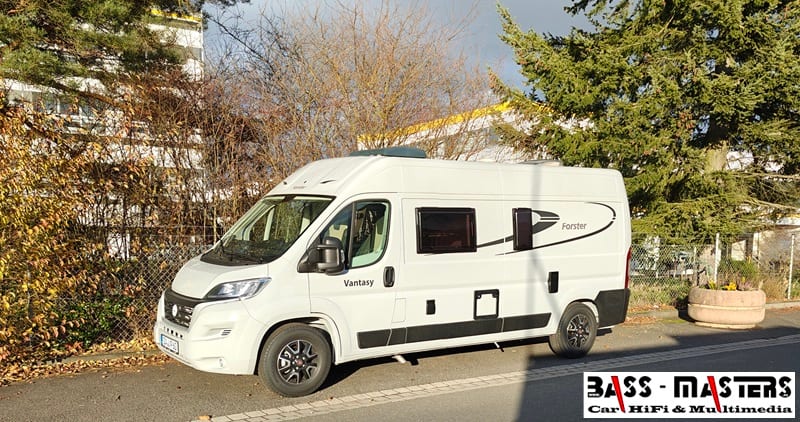 Fiat Ducato 8 Forster - Vantasy - Pioneer AVH-Z5200DAB