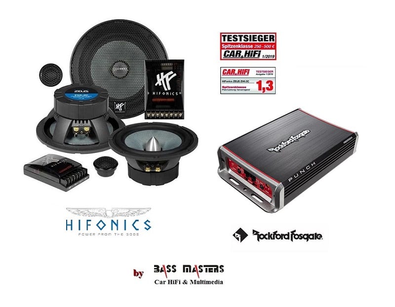 HiFonics ZX6.2C + Rockford Fosgate PBR300X4