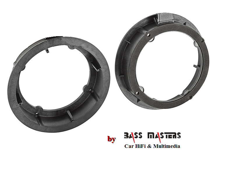 Lautsprecherringe Ø165 mm Audi/Seat/Skoda/VW ABS/GFK