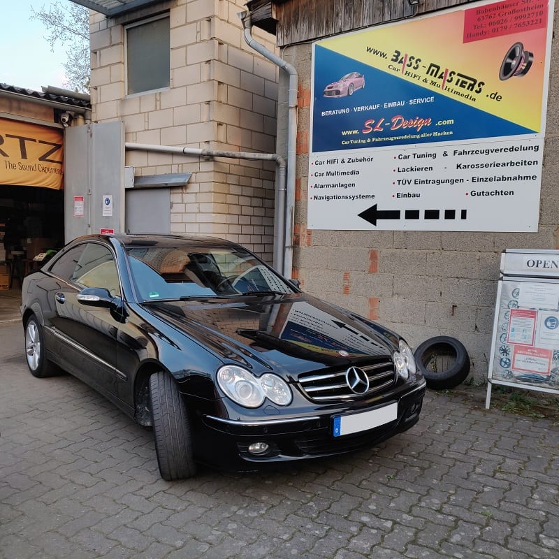 Mercedes Benz CLK 280 - Pioneer SPH-DA160DAB