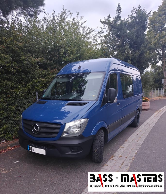 BASS MASTERS Soundsystem Mercedes Sprinter Typ 906 b