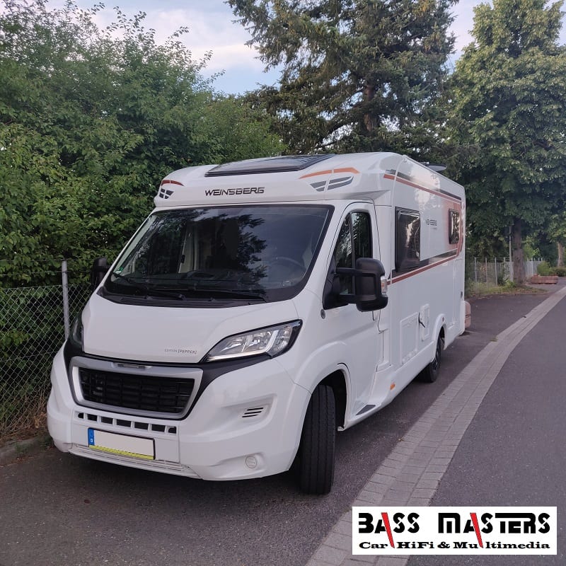 BASS MASTERS Soundsystem Peugeot Weinsberg - Edition Pepper