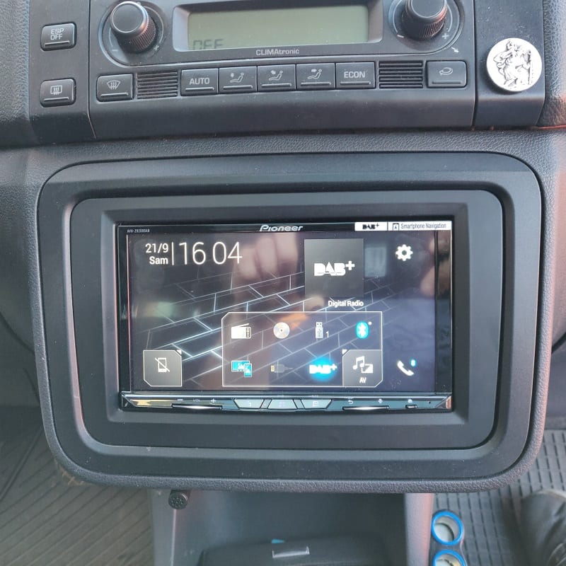 Skoda Roomster Typ 5J - Pioneer AVH-Z9200DAB