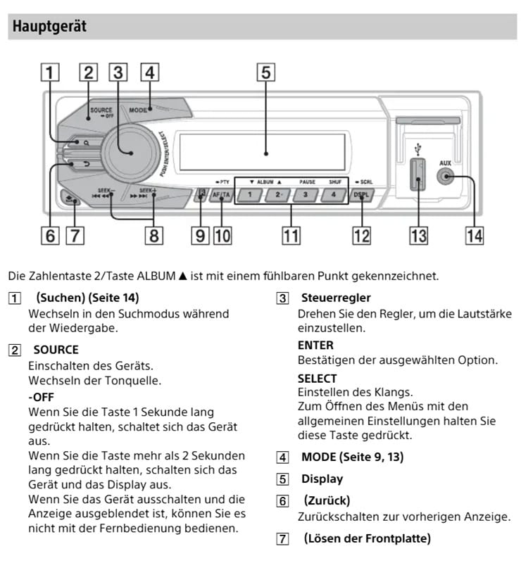 Sony DSX-A40UI
