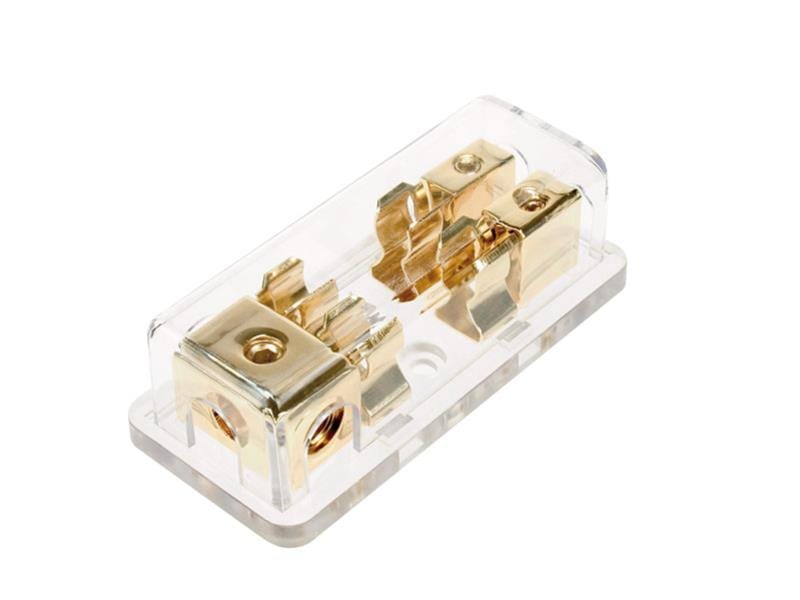 Sicherungsverteilerblock 2-Fach AGU Gold