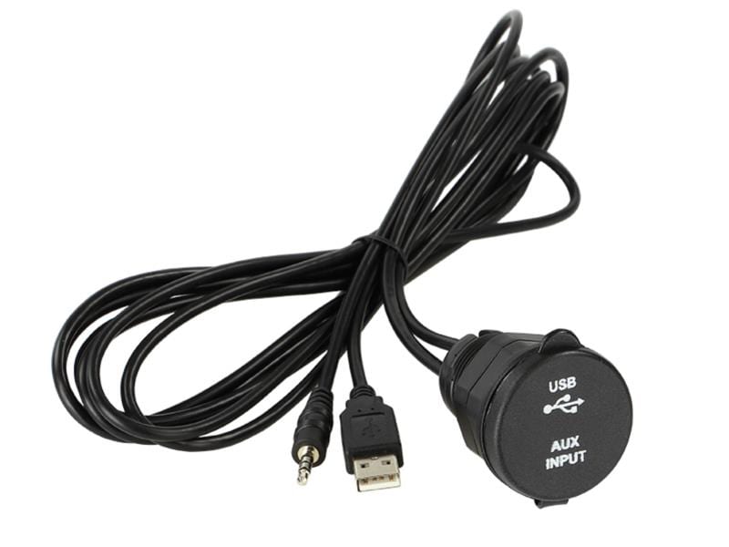 Universal USB - AUX Einbaubuchse