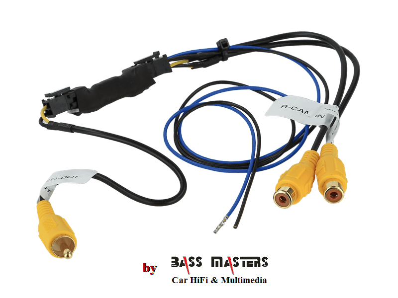 Videoumschaltung Front - Rückfahrkamera + 12V Trigger